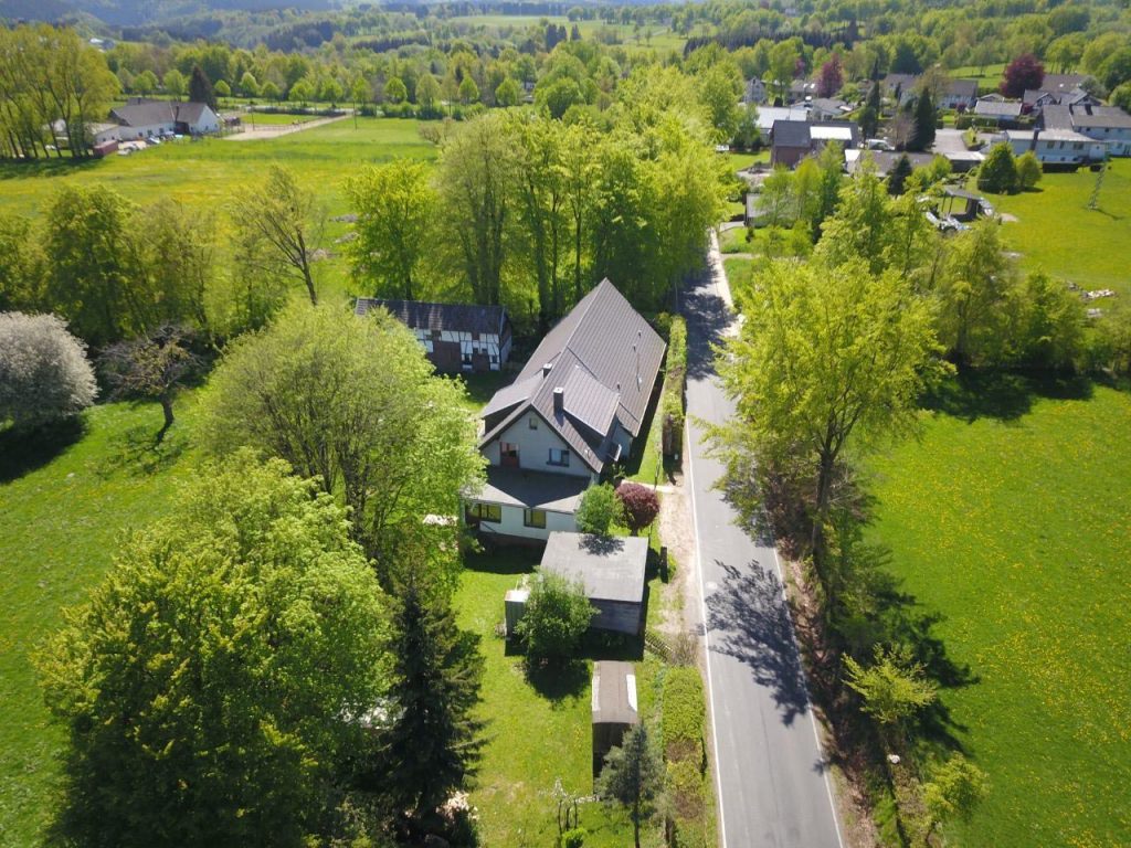 Der Heydehof von oben